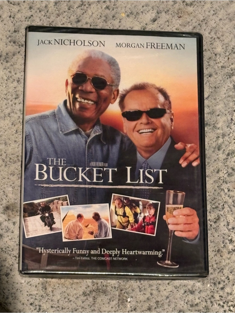 The Bucket List DVD - Jack Nicholson & Morgan Freeman -